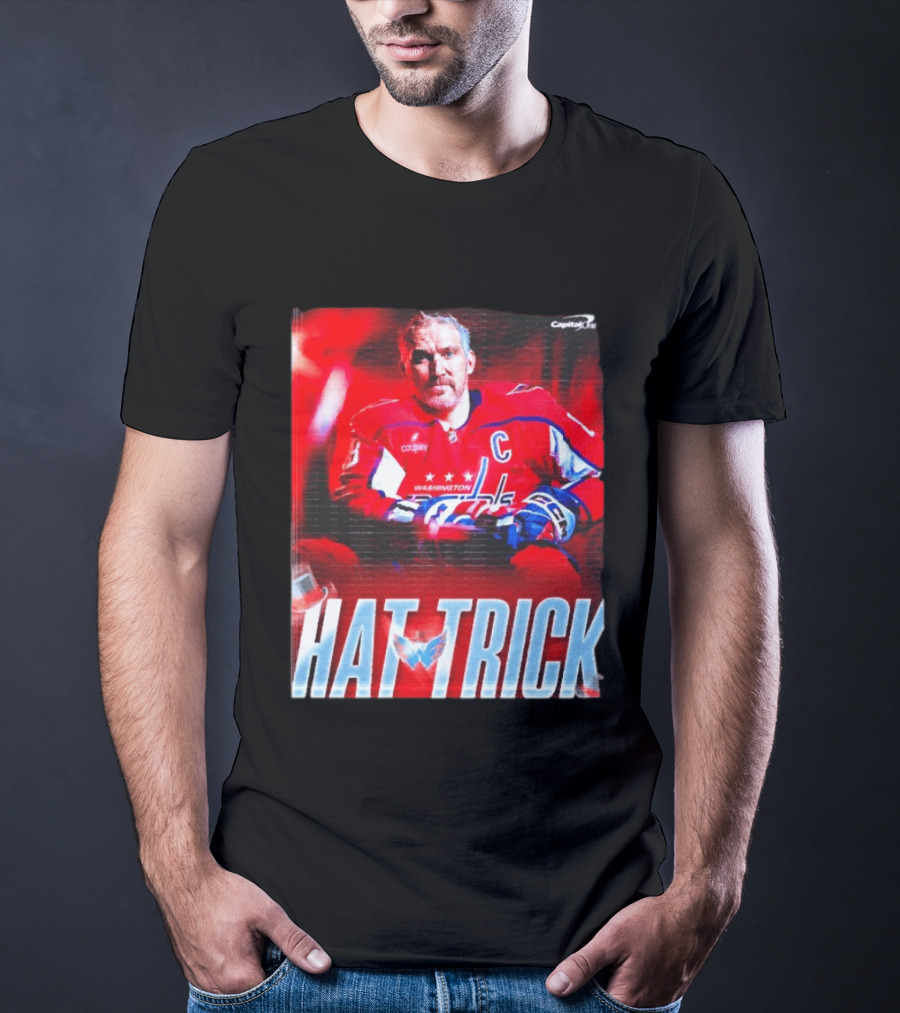 Alexander Ovechkin Washington Capitals Hat Trick Visionary Leadership T-Shirt