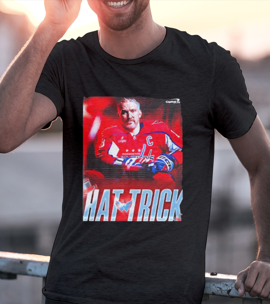 Alexander Ovechkin Washington Capitals Hat Trick Visionary Leadership T-Shirt