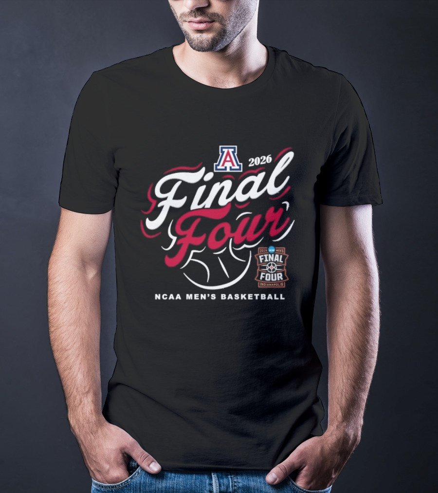 Arizona Wildcats 2026 NCAA Men's Basketball Final Four March Madness T-Shirt