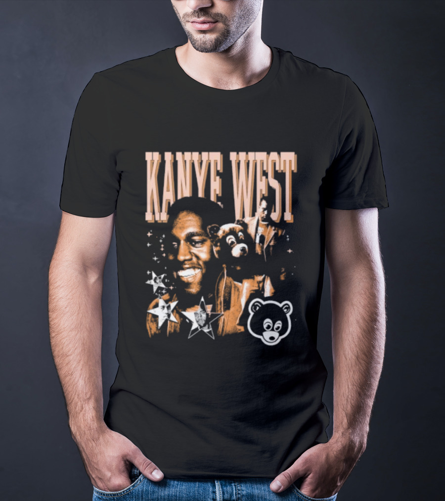 Kanye West College Dropout Bear Stars T-Shirt