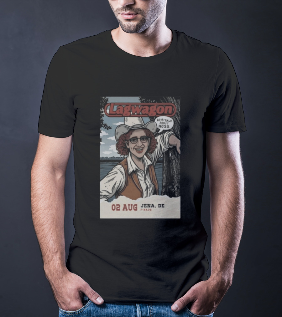 Lagwagon Let's Talk About Hoss 02 Aug Jena DE F Haus T-Shirt