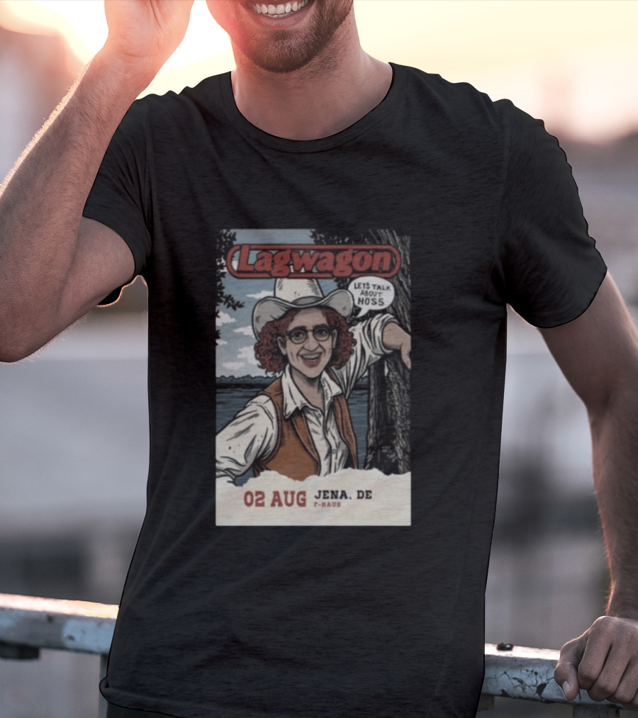 Lagwagon Let's Talk About Hoss 02 Aug Jena DE F Haus T-Shirt