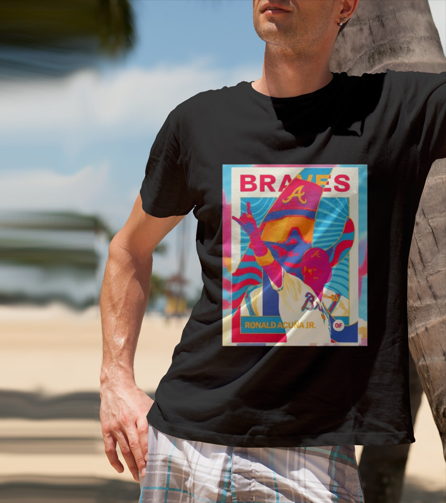Ronald Acuña Jr OF Braves Atlanta Baseball T-Shirt