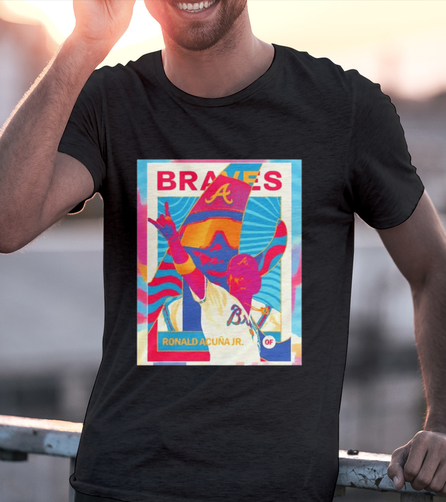 Ronald Acuña Jr OF Braves Atlanta Baseball T-Shirt