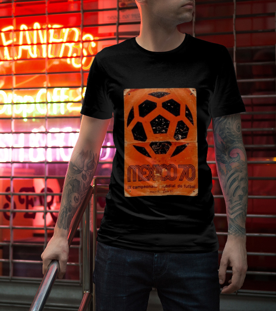 Mexico 70 IX Campeonato Mundial De Futbol T-Shirt