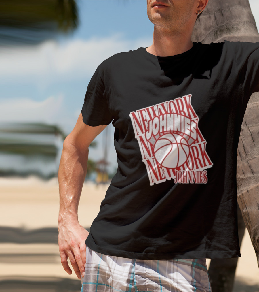 New York Johnnies Basketball Team T-Shirt