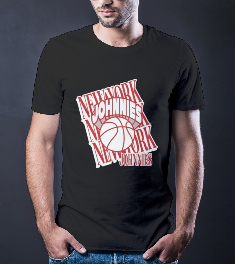 New York Johnnies Basketball Team T-Shirt