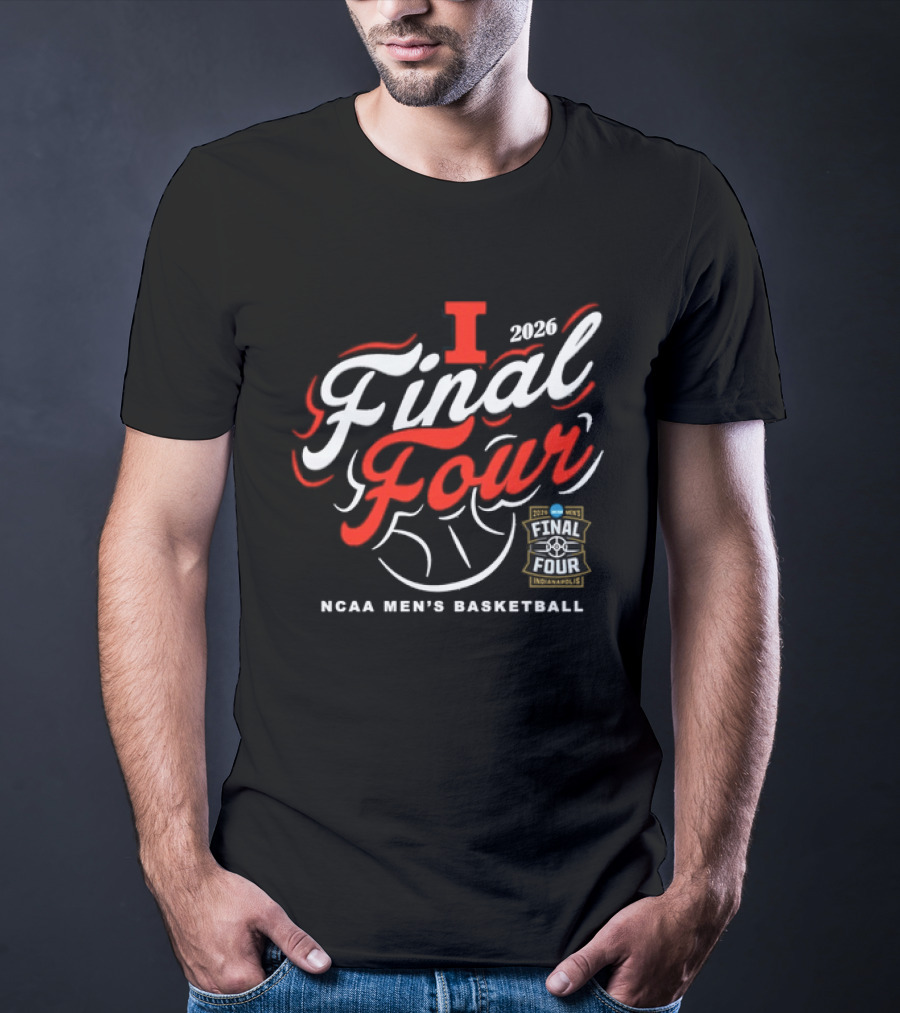 Illinois Final Four Bound 2026 NCAA Men's Basketball March Madness Tournament T-Shirt