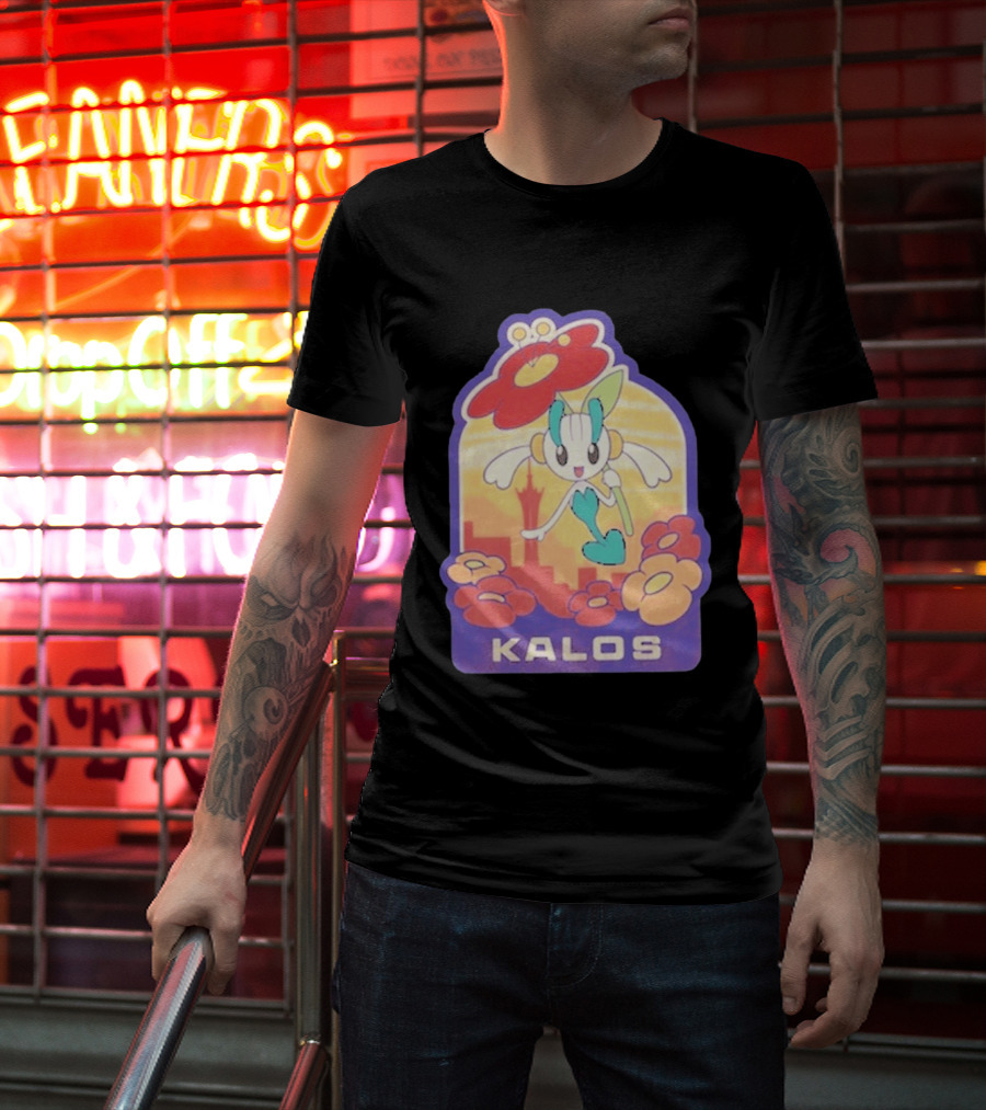 Kalos Region Floette Pokémon Adventure T-Shirt