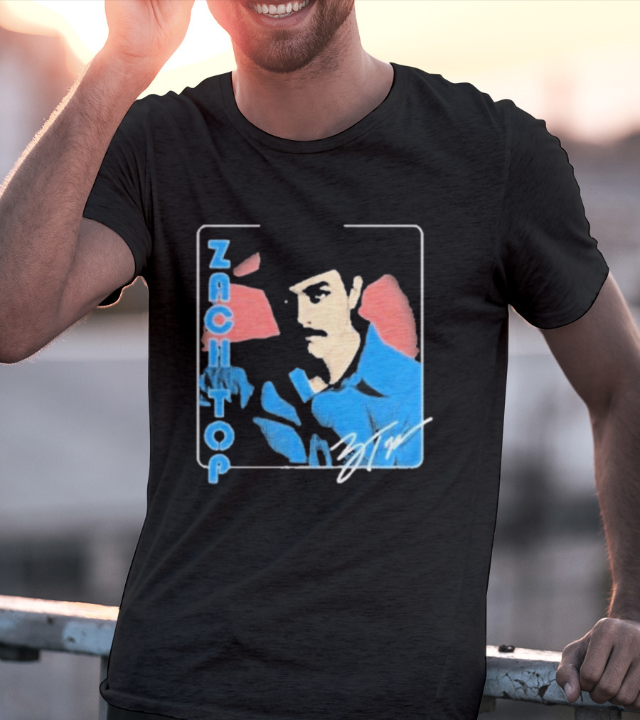 Zach Top ZTW Signature Blue And Red T-Shirt