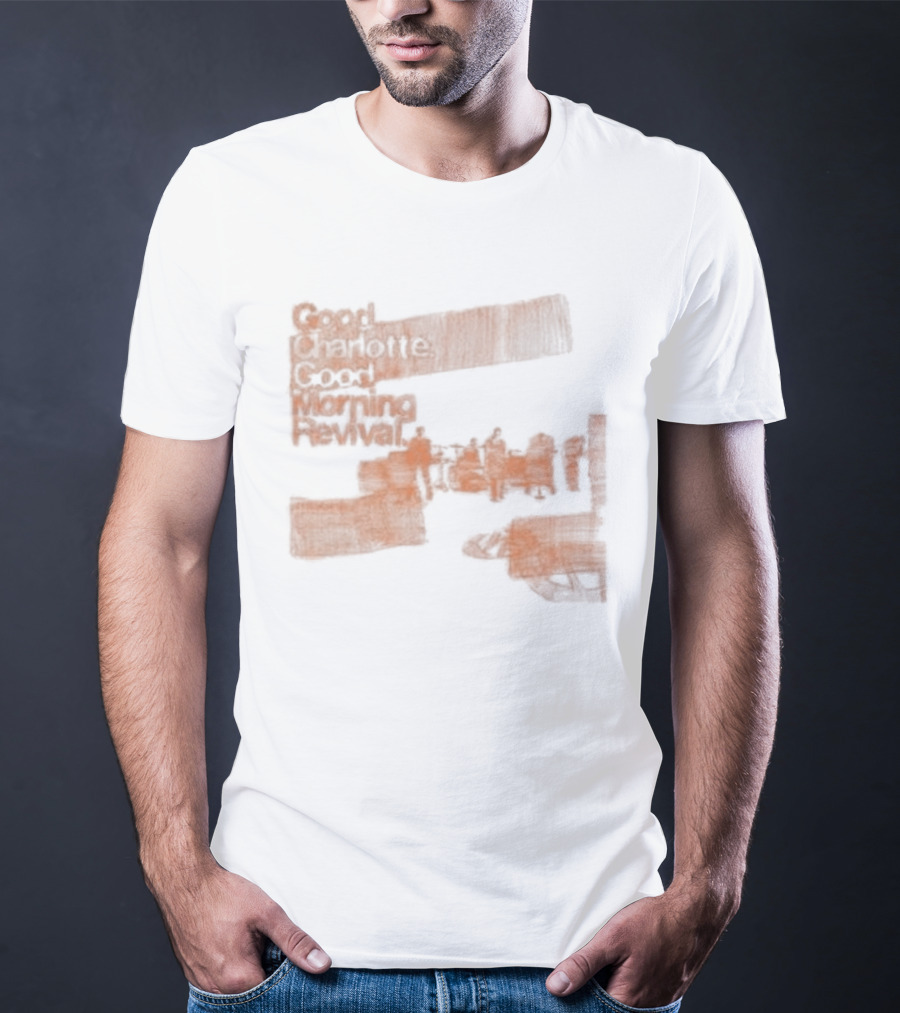 Good Morning Revival Reimagined Whimsical Doodle T-Shirt