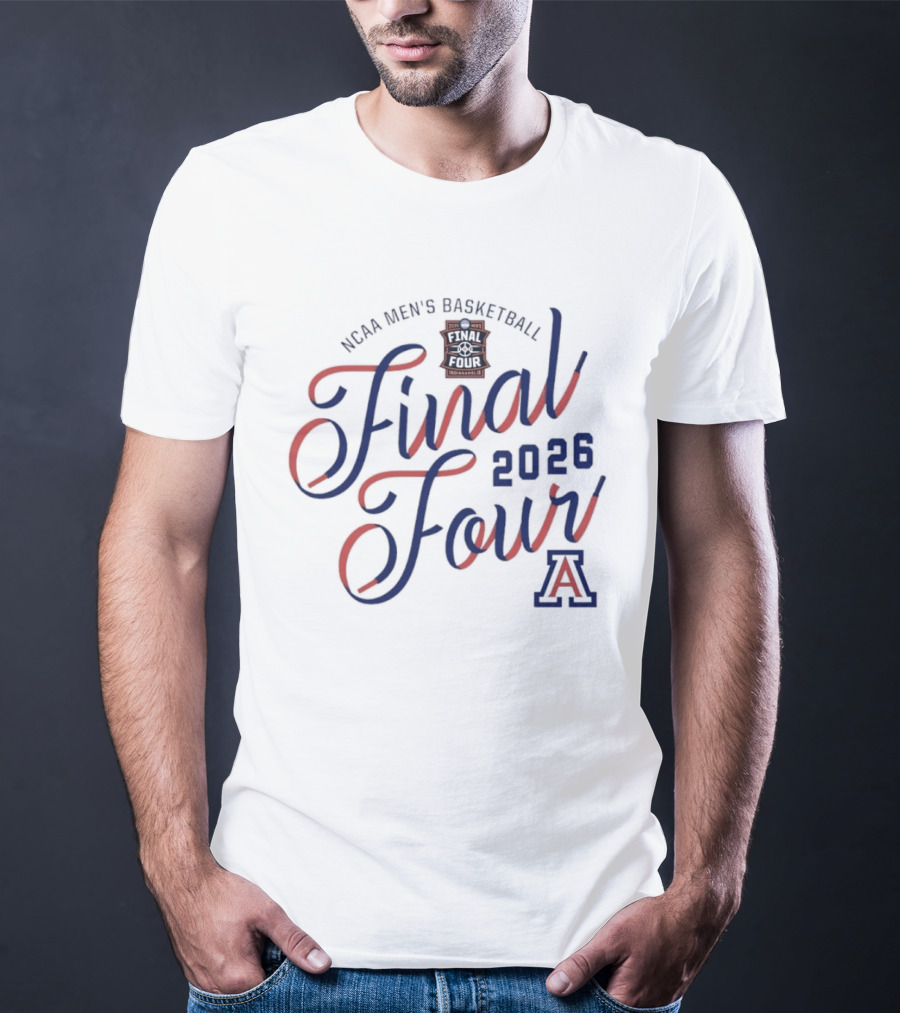 Arizona Wildcats NCAA Men's Basketball Final Four 2026 A T-Shirt