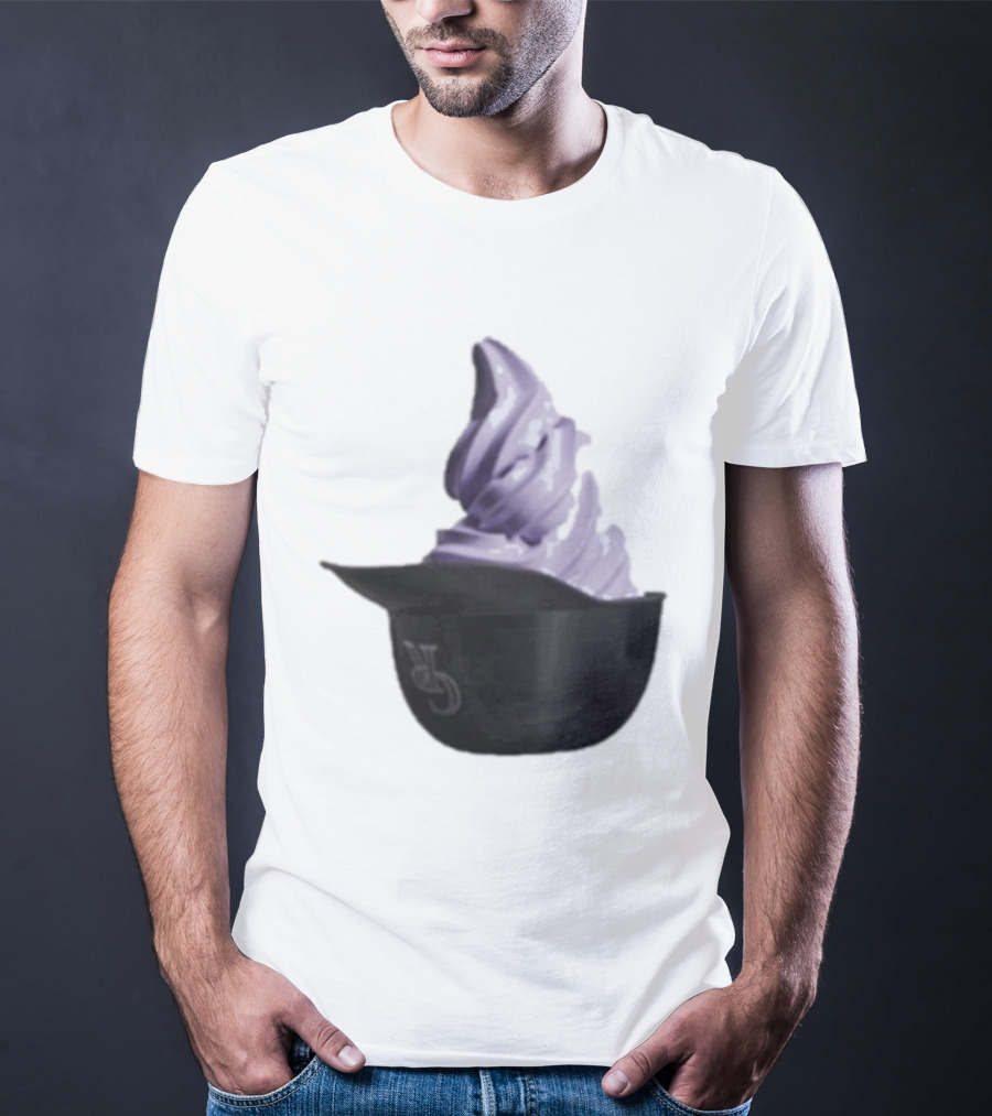 Colorado Rockies Boozy Ice Cream Purple Soft Serve Treat T-Shirt
