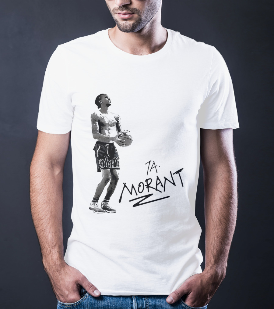 Ja Morant Memphis Grizzlies Basketball T-Shirt