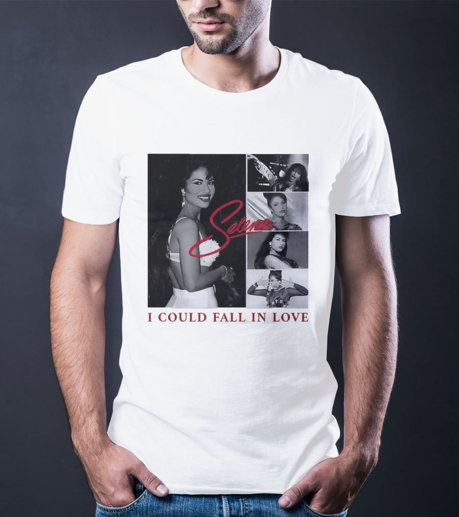 Selena Quintanilla I Could Fall In Love Photomontage T-Shirt