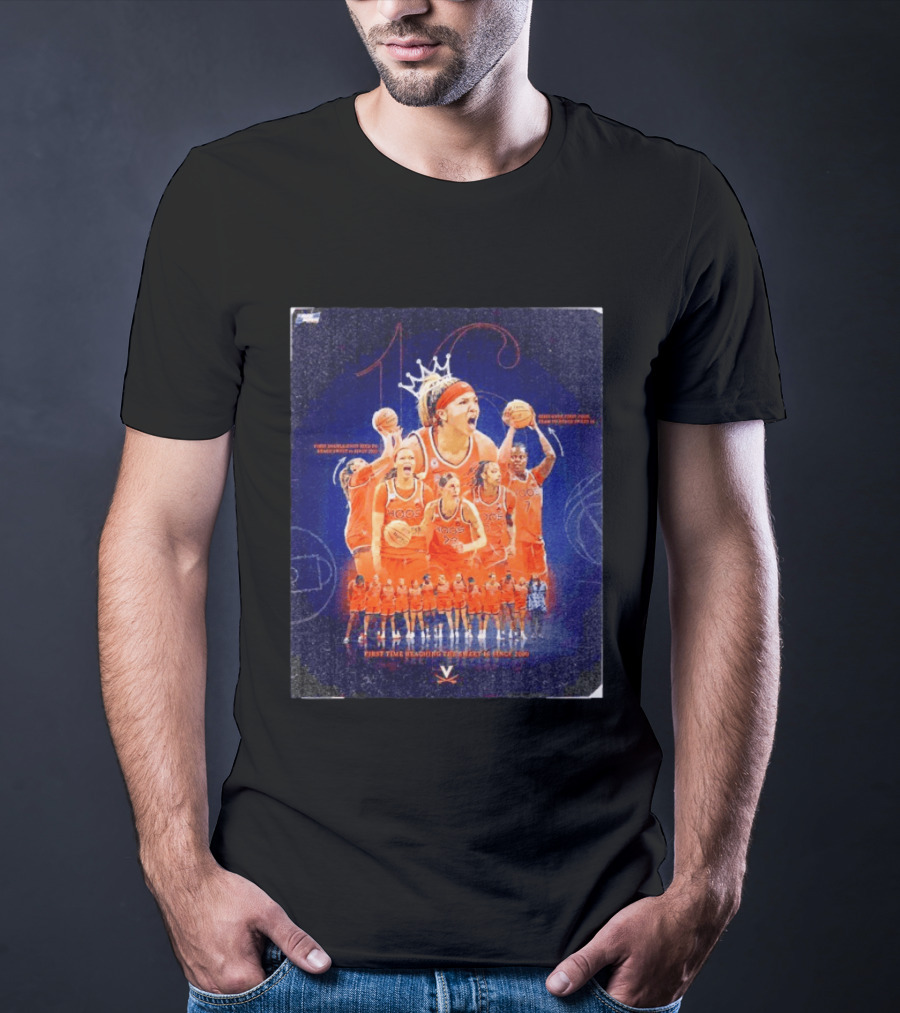 Virginia Cavaliers 2023 Women's Basketball Sweet 16 March Madness Triumph T-Shirt