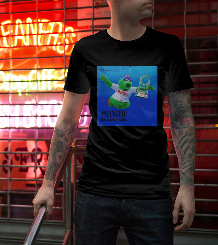 Phanatic Nevermind Phillies World Series Trophy T-Shirt