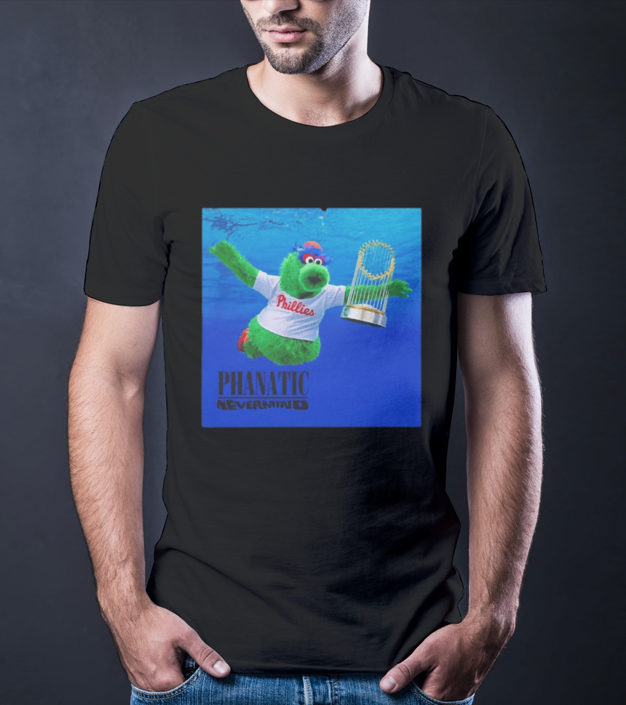 Phanatic Nevermind Phillies World Series Trophy T-Shirt