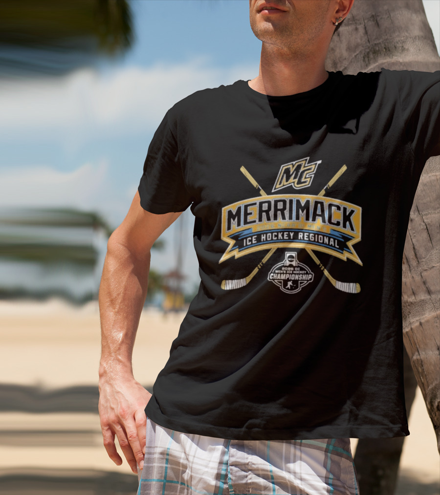 Merrimack 2026 NCAA DI Men's Ice Hockey Regional Championship T-Shirt