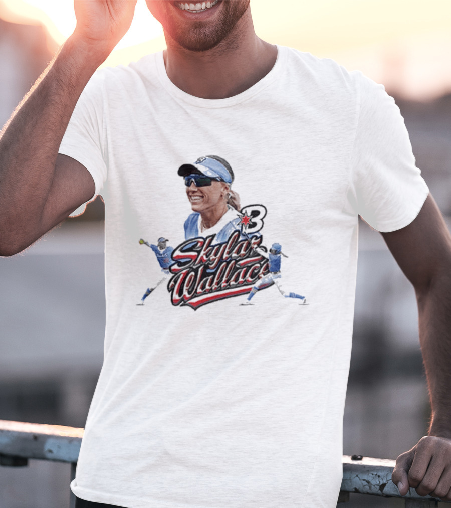 Bandits Skylar Wallace 3 Baseball Player Sports T-Shirt