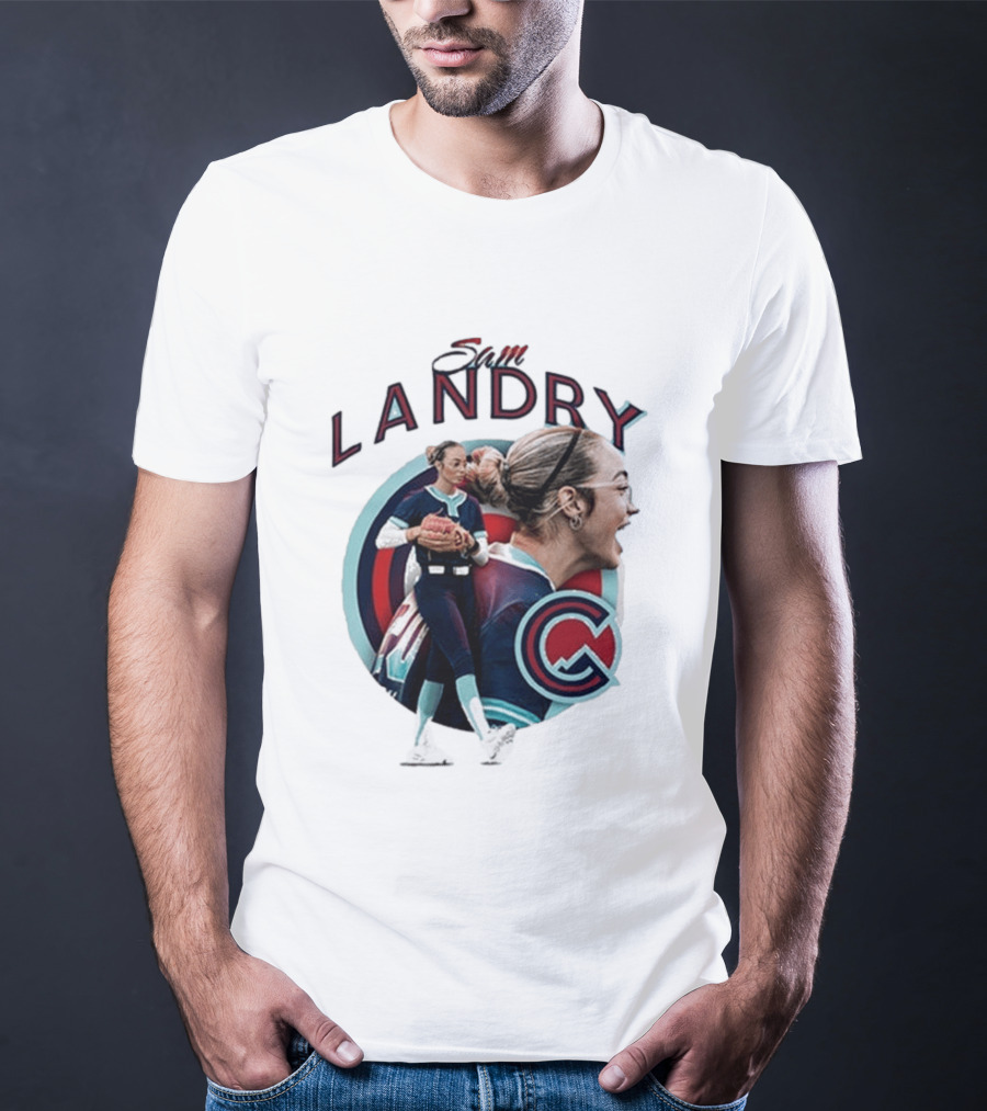 Sam Landry Cascade Baseball T-Shirt