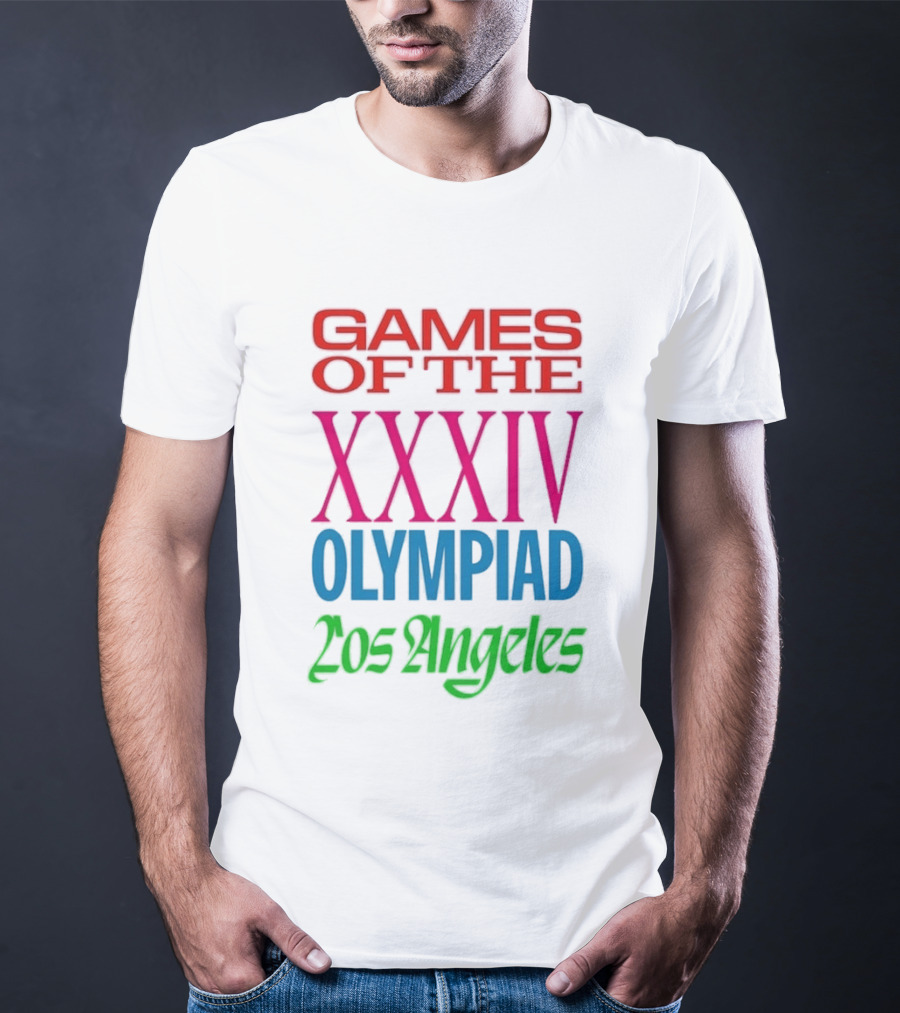 Games Of The XXXIV Olympiad Los Angeles 2028 T-Shirt