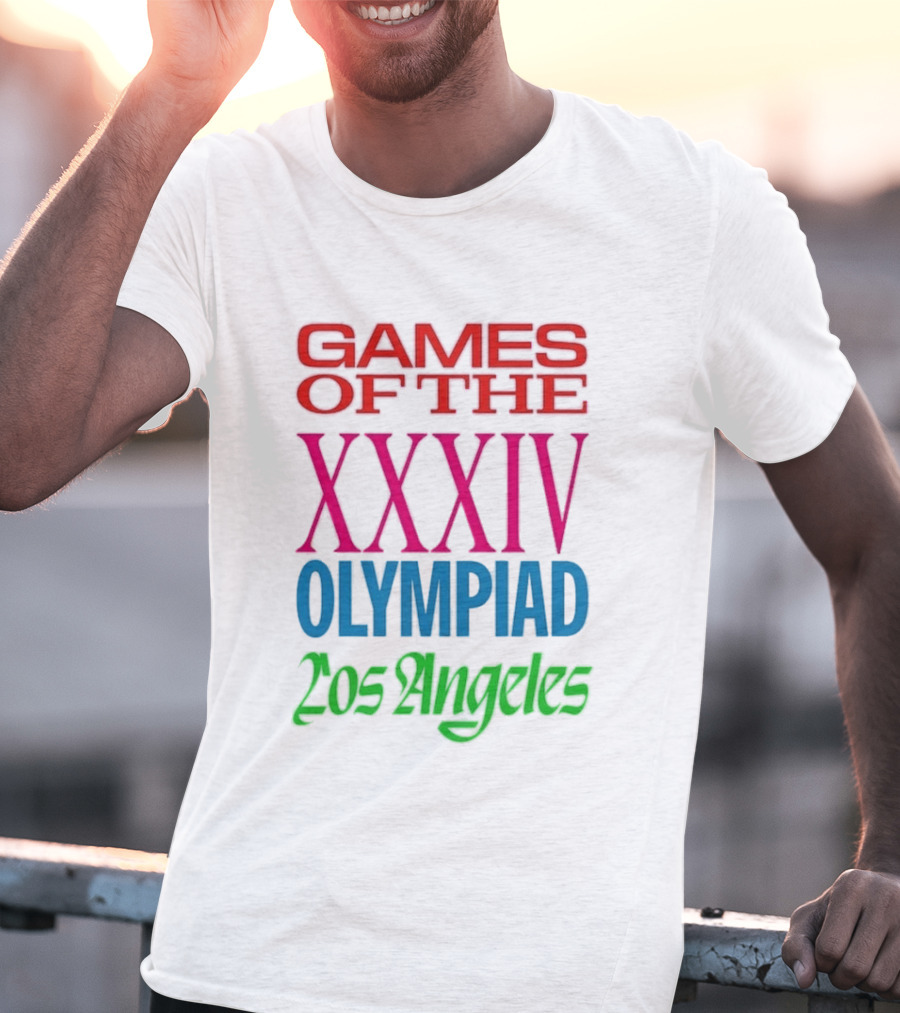 Games Of The XXXIV Olympiad Los Angeles 2028 T-Shirt