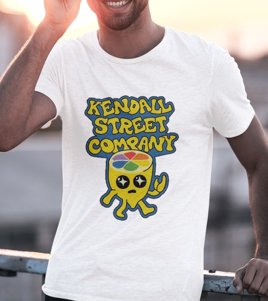 Kendall Street Company Lenny The Lemon Psychedelic Band Merch T-Shirt