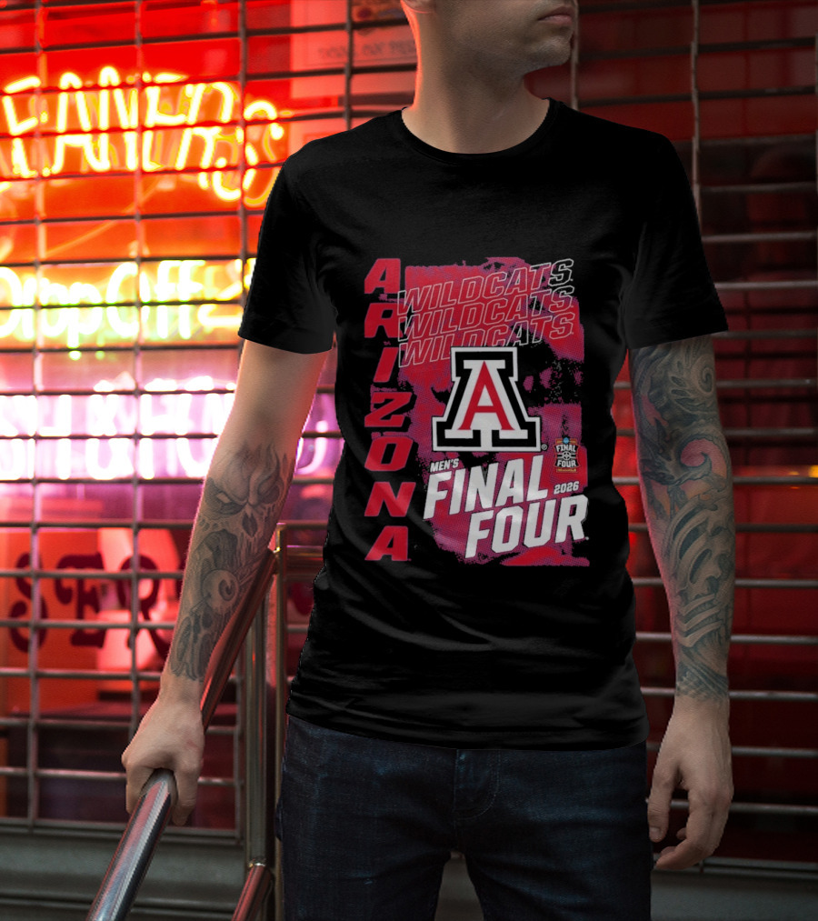 Arizona Wildcats NCAA Final Four 2026 March Madness Tournament T-Shirt