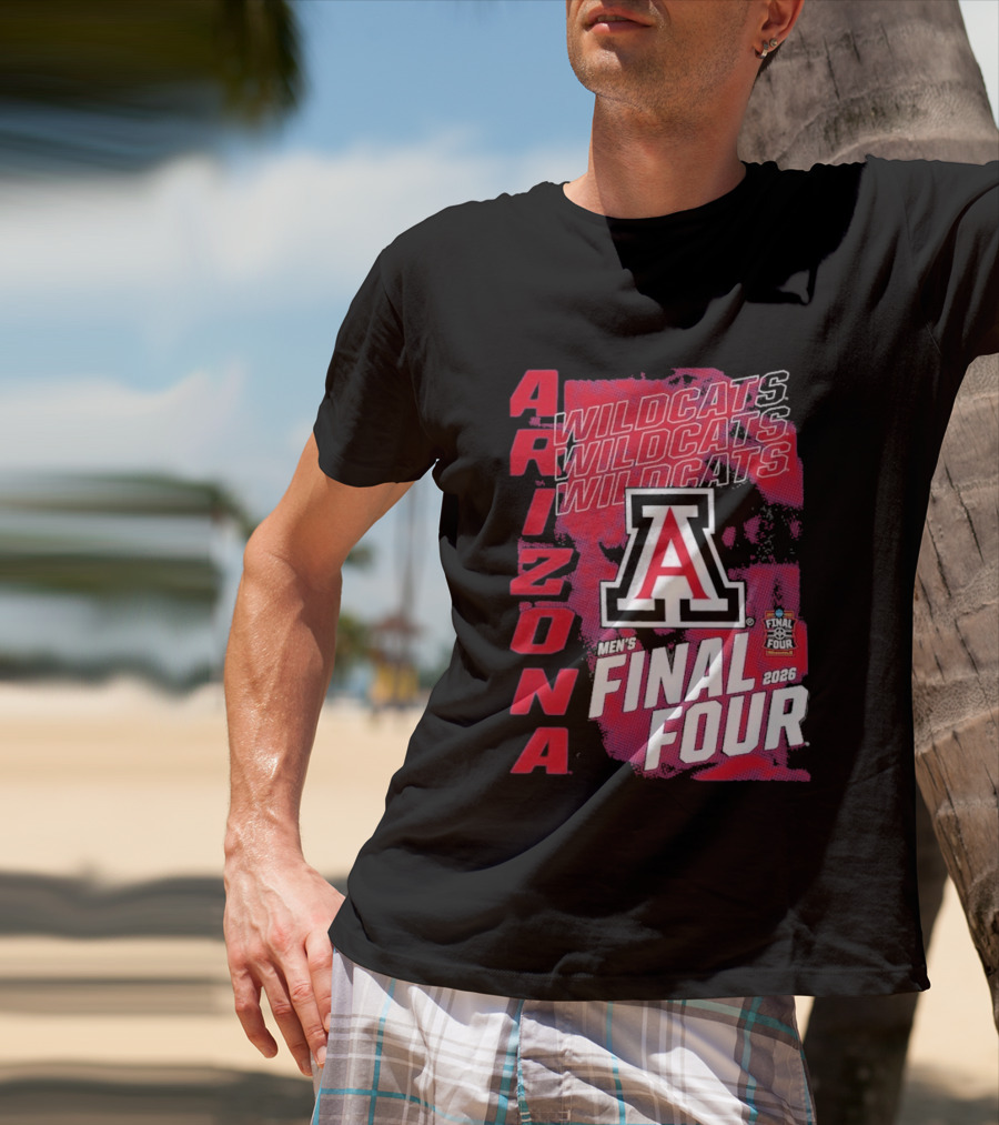 Arizona Wildcats NCAA Final Four 2026 March Madness Tournament T-Shirt