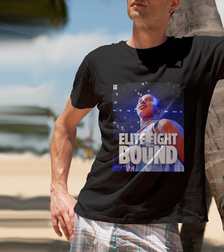 UConn Huskies Azzi Fudd March Madness Elite Eight Bound T-Shirt