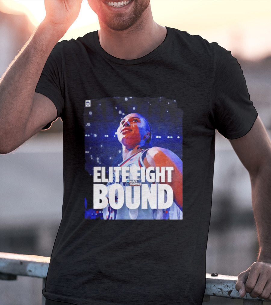 UConn Huskies Azzi Fudd March Madness Elite Eight Bound T-Shirt