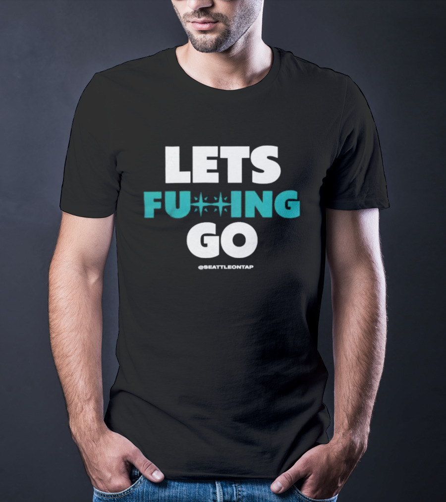 J. P. Crawford Seattle Mariners LETS F***ING GO MLB T-Shirt
