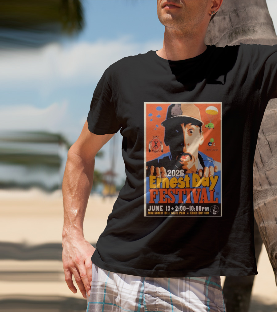 2026 Ernest Day Festival June 13 Montgomery Bell State Park Kamp Kikakee State Parks T-Shirt