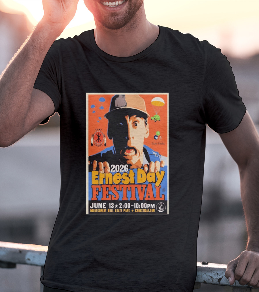 2026 Ernest Day Festival June 13 Montgomery Bell State Park Kamp Kikakee State Parks T-Shirt