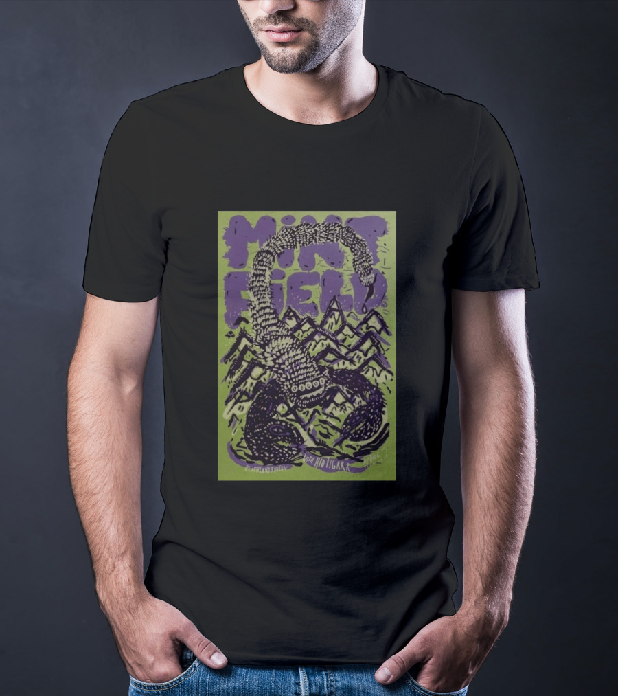 Mint Field Cleveland Beachland Ballroom Tavern Apr 06 2026 Scorpion And Mountains T-Shirt