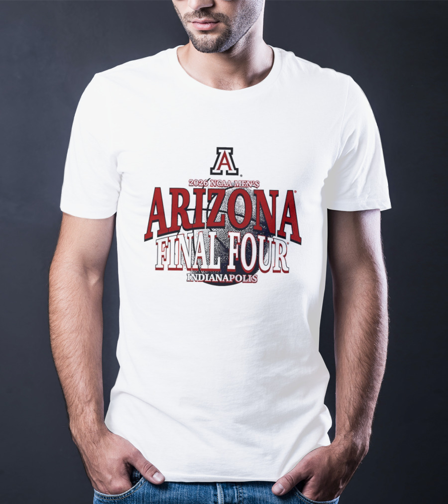 2026 NCAA Men's Arizona Final Four Indianapolis T-Shirt