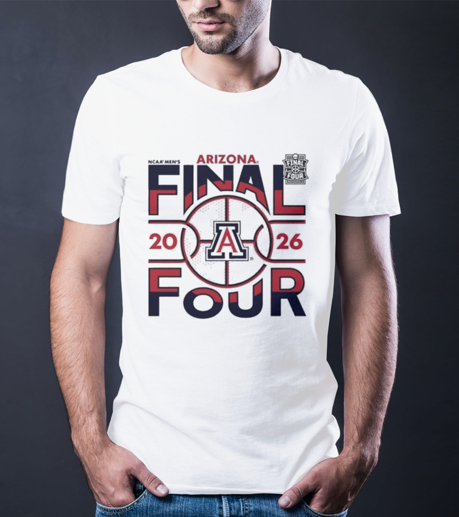 Arizona Wildcats 2026 Final Four Basketball March Madness T-Shirt