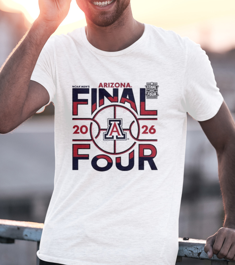 Arizona Wildcats 2026 Final Four Basketball March Madness T-Shirt