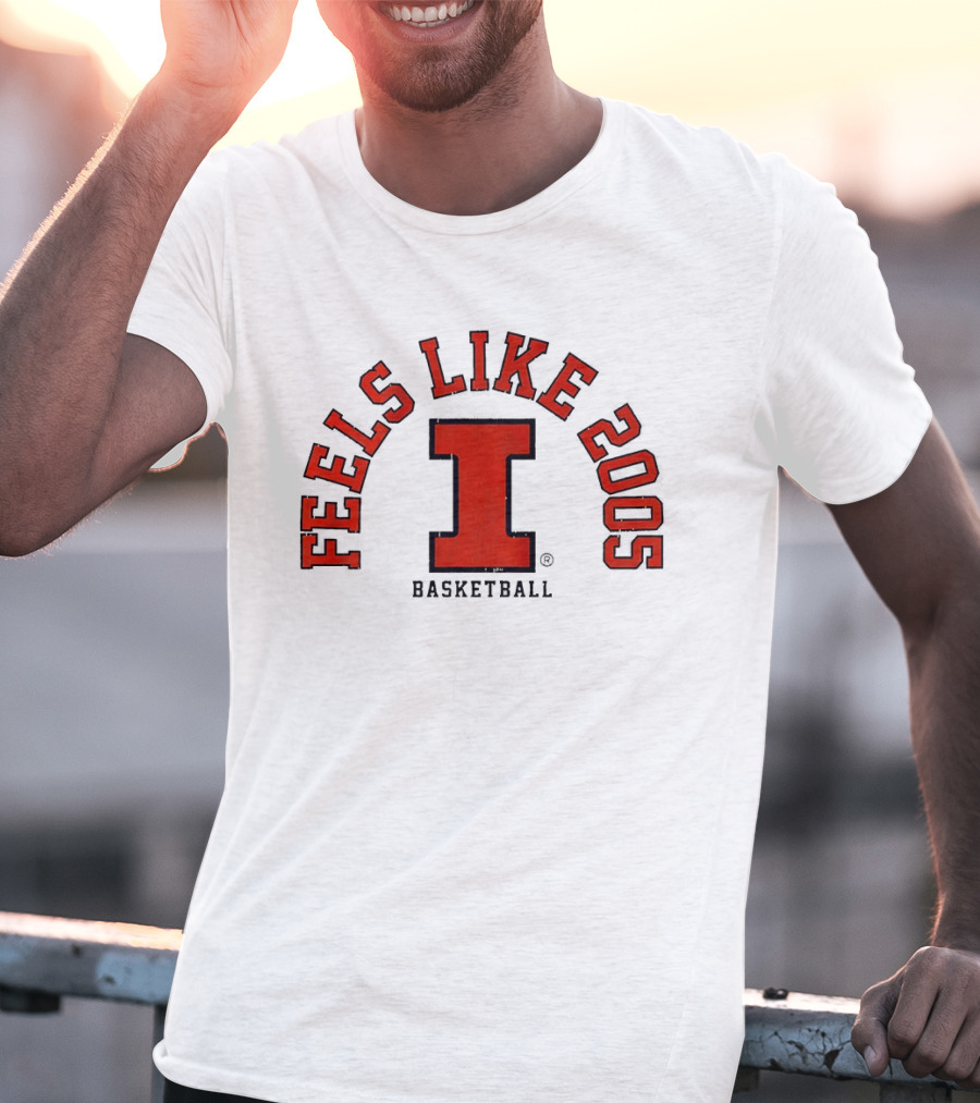 Feels Like 2005 Illinois Fighting Illini Basketball T-Shirt