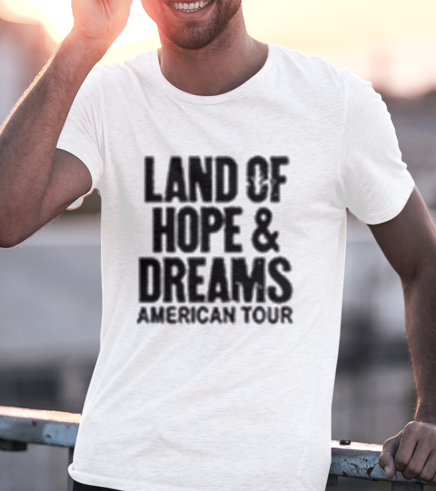 Bruce Springsteen Land Of Hope & Dreams American Tour 2026 T-Shirt