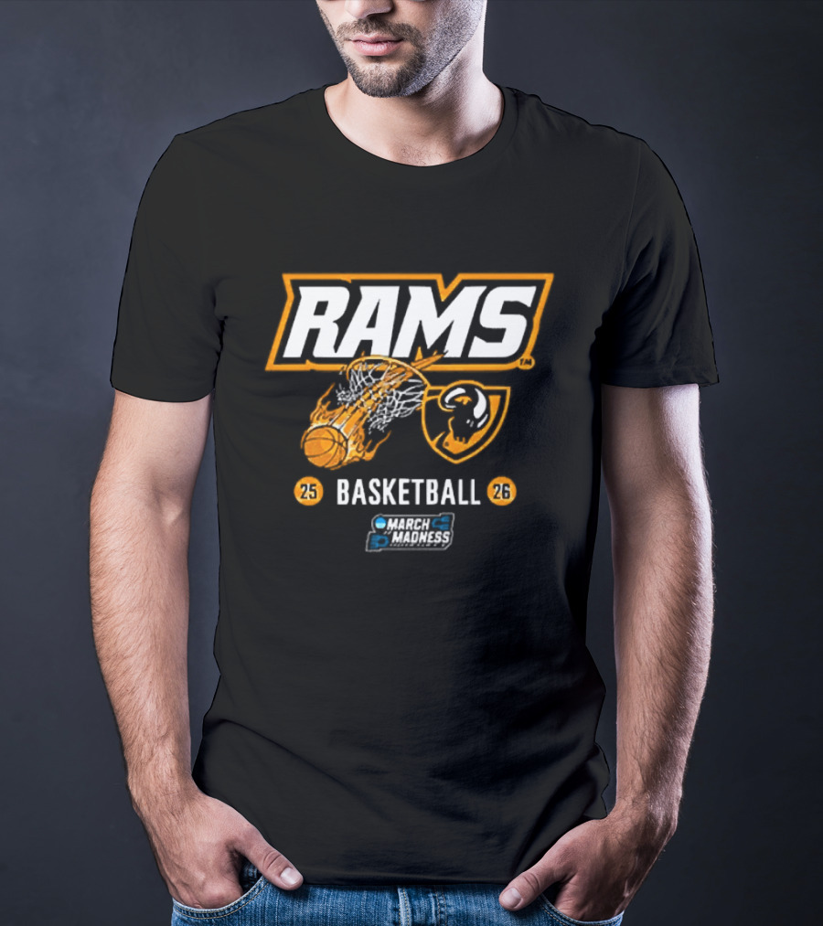 Rams Basketball VCU 2026 March Madness T-Shirt