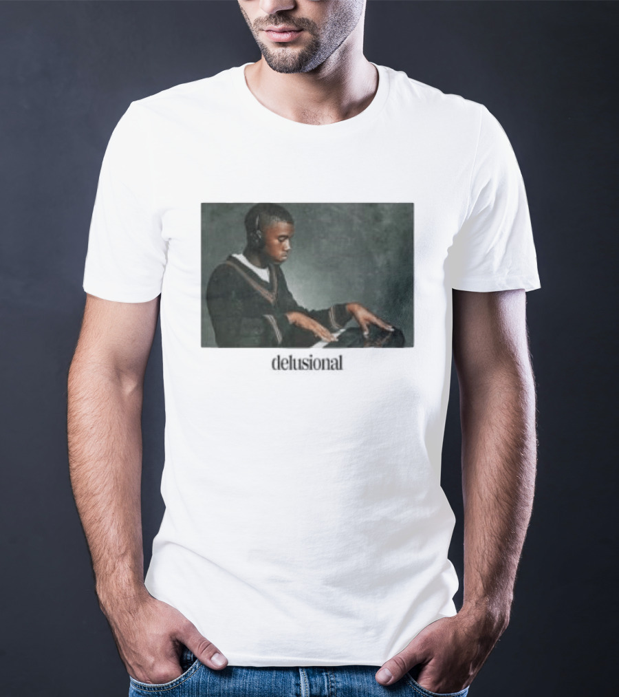 Kanye West Delusional Classical Music Headphones T-Shirt