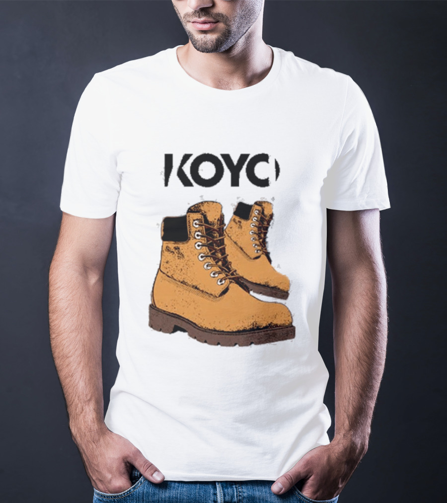 Koyo Timberland Style Boots T-Shirt