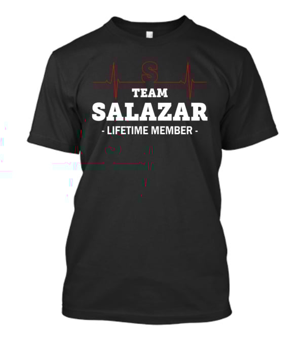 Team Salazar Lifetime Member S Logo Heartbeat T-Shirt