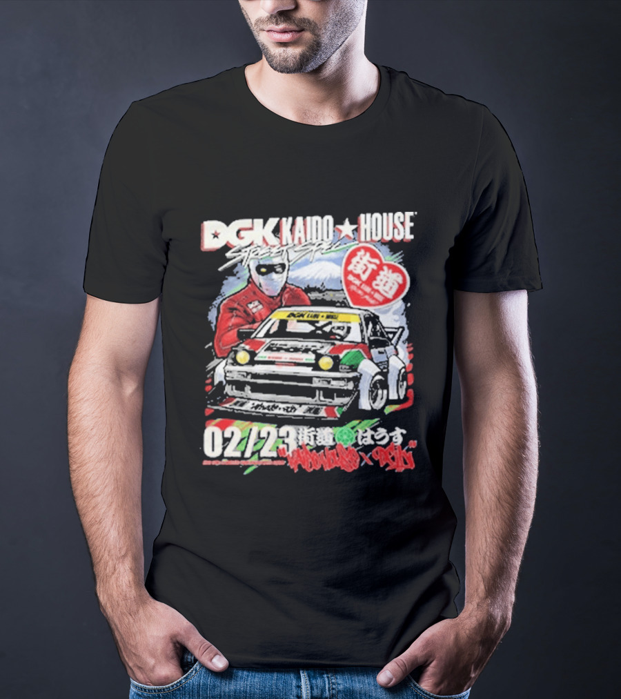 DGK Kaido House Raceway 02/23 Mountain Racer T-Shirt