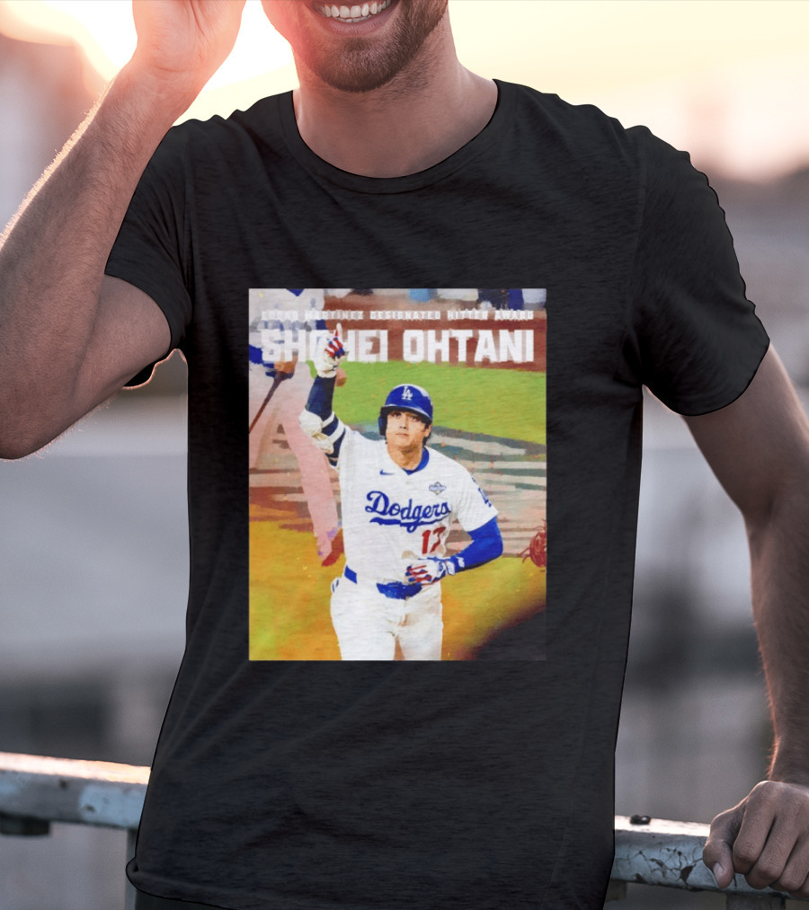 Edgar Martínez Designated Hitter Award Shohei Ohtani Los Angeles Dodgers T-Shirt