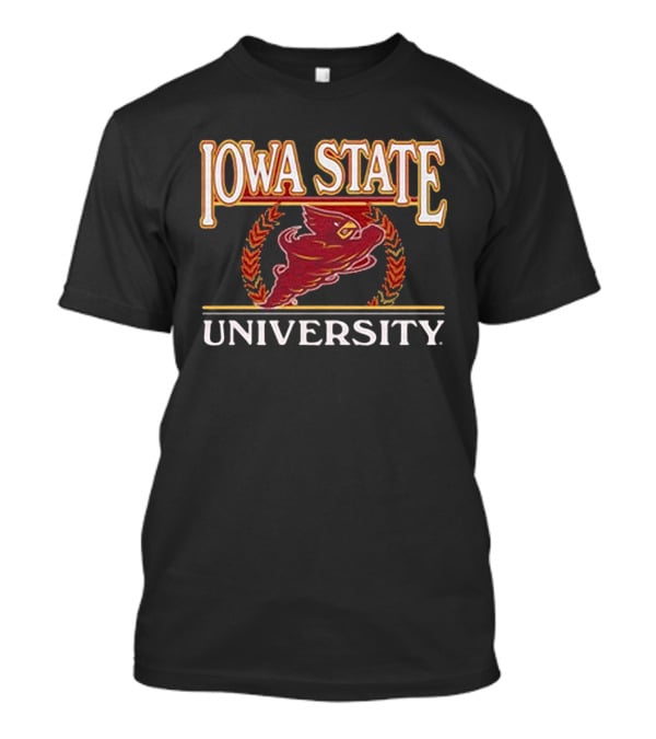 Iowa State University Seal Laurel Cyclone T-Shirt