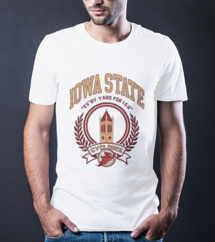 Iowa State Campanile State And Proud Tradition T-Shirt