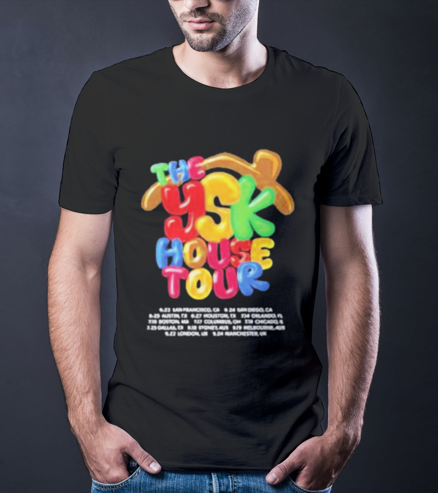 The YSK House Tour Orlando Toronto Calgary Vancouver Toronto September Sessions T-Shirt